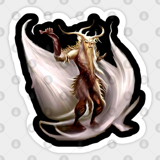 From Mythical World an Mythical Creature Sticker by Mr. Trendician 